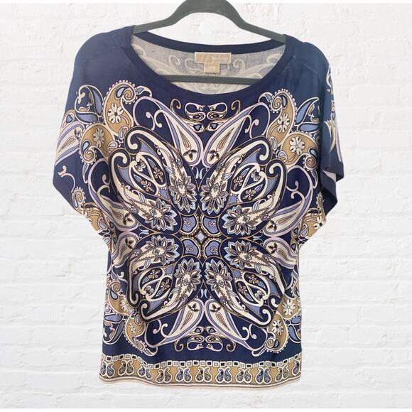 MICHAEL Michael Kors paisley print top - Picture 2 of 5